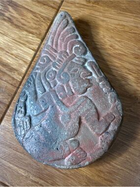 ANTIQUE TRIBAL WOMEN PORTRAIT BUS LADY PENDANT
